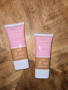 Covergirl Clean Fresh Skin Milk In Shade #610 Rich/Deep - Twin Pack